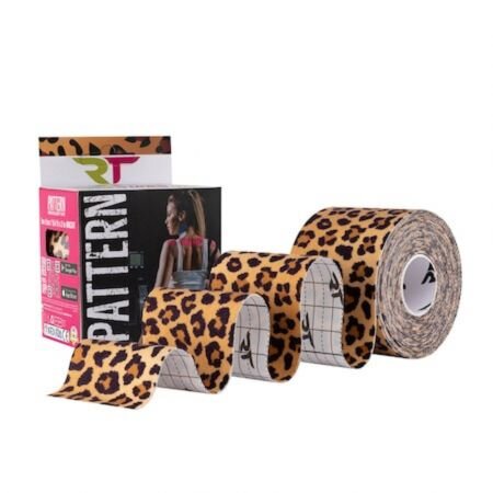 Banda kinesiologica Premium Panther, Pattern, 5cm x 5m, Rea Tape 678238