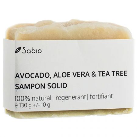 Sampon solid cu Avocado, Aloe Vera si Tea Tree