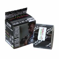 Banda kinesiologica premium Ultra Strong, 5 cm x 5 m, Negru, Rea Tape