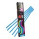Banda kinesiologica Premium, Albastru, 5cm x 30cm, Rea Tape 678245