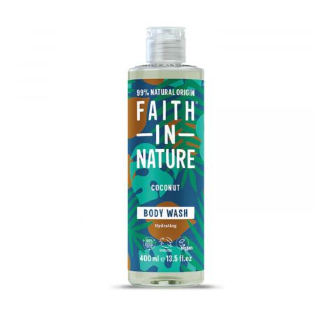 Gel de dus natural hidratant cu cocos