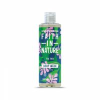 Gel de dus natural purifiant cu Tea Tree, 400 ml, Faith in Nature