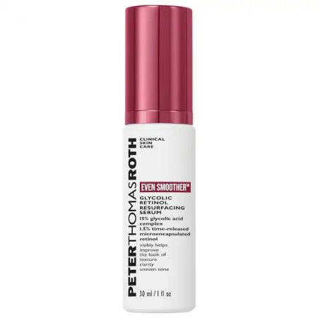 Ser de noapte pentru fata Even Smoother Glycolic Retinol Resurfacing Peter Thomas Roth