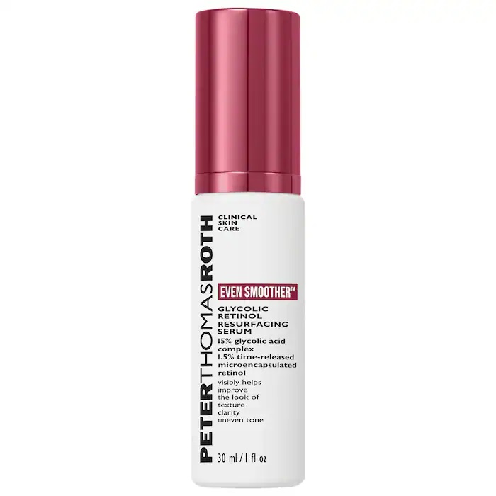 Ser de noapte pentru fata Even Smoother Glycolic Retinol Resurfacing, 30 ml, Peter Thomas Roth