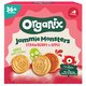 Biscuiti Bio cu umplutura de capsuni si mere, 36 luni+, 64 g, Organix 819332