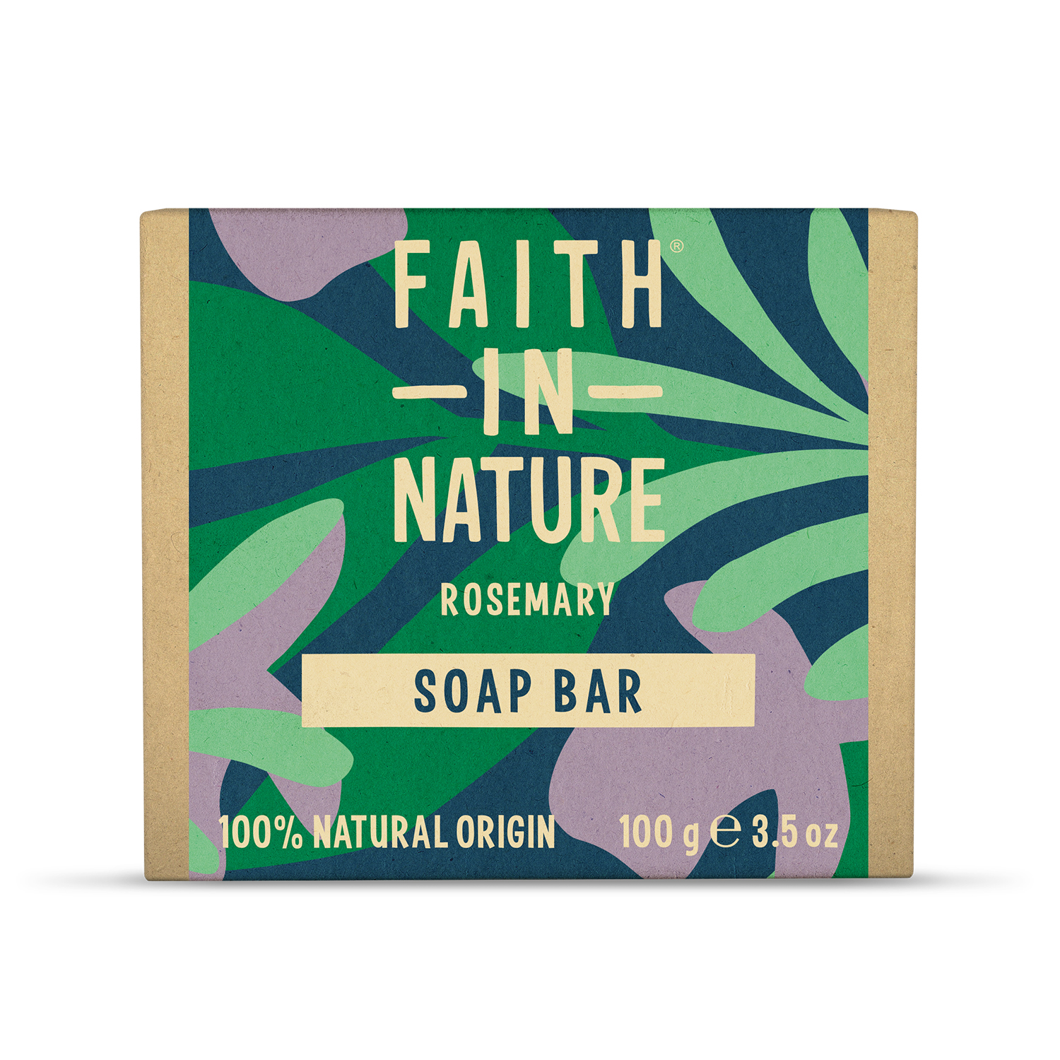 Sapun solid cu rozmarin, 100 g, Faith in Nature