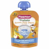 Piure cu  banana, cocos, si iaurt Nutrimune, 8 luni+, 85 g, Plasmon