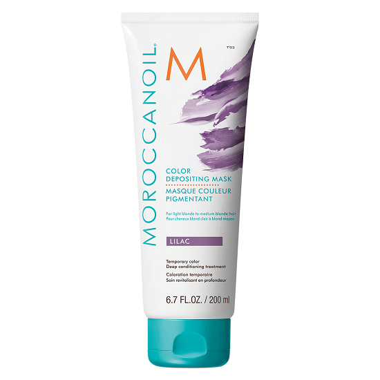 Masca de par nuantatoare, Lilac, 200 ml, Moroccanoil