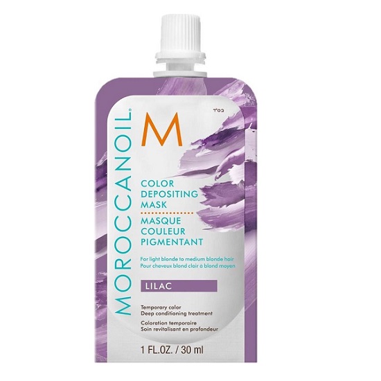 Masca de par nuantatoare, Lilac, 30 ml, Moroccanoil