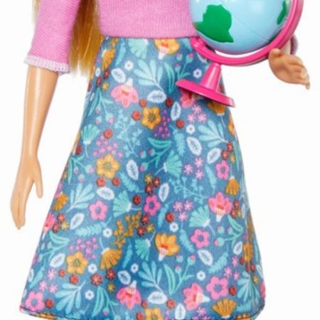 Papusa Barbie Set Profesoara, +3 ani, Barbie 560251
