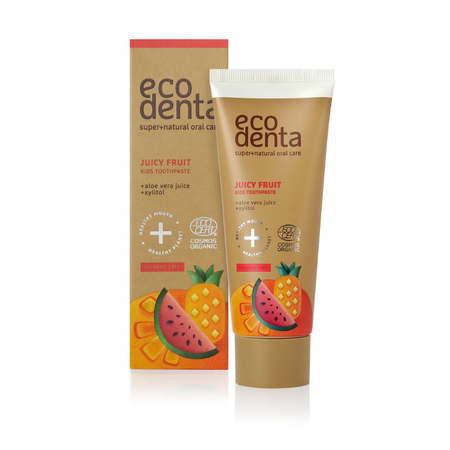 Pasta de dinti organica pentru copii cu suc de fructe