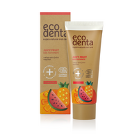 Pasta de dinti organica pentru copii, cu suc de fructe, 75 ml, Ecodenta