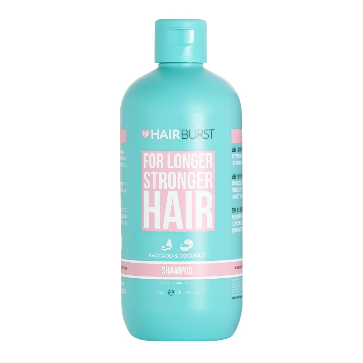 Sampon pentru cresterea si intarirea parului, 350 ml, Hairburst