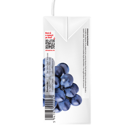 Suc de struguri si visine, 200 ml, Ana Are 616793