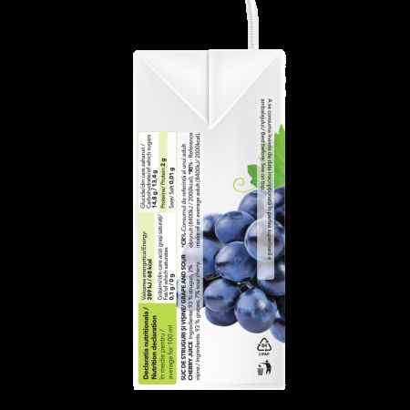 Suc de struguri si visine, 200 ml, Ana Are 616795