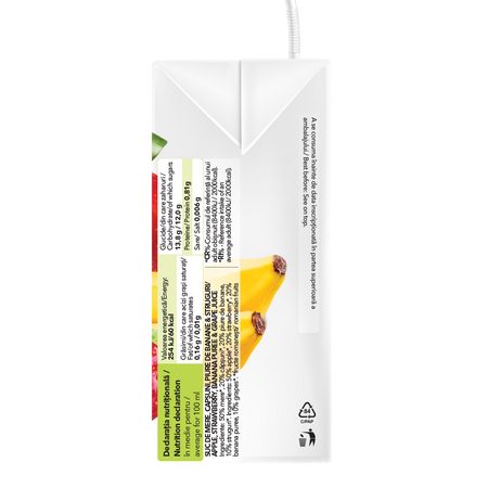 Suc de mere, capsuni si banane, 200 ml, Ana Are 616815