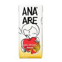 Suc de mere, capsuni si banane, 200 ml, Ana Are
