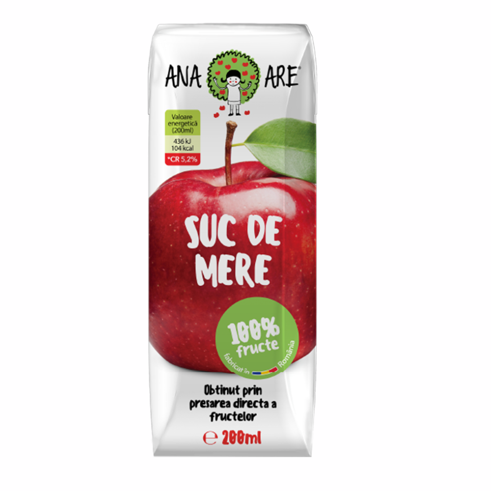 Suc de mere, 200 ml, Ana Are