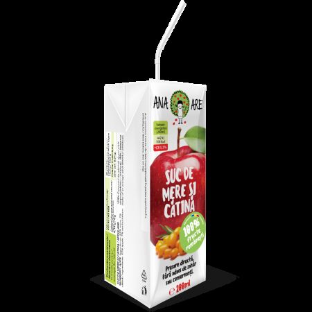 Suc de mere si catina, 200 ml, Ana Are 616780