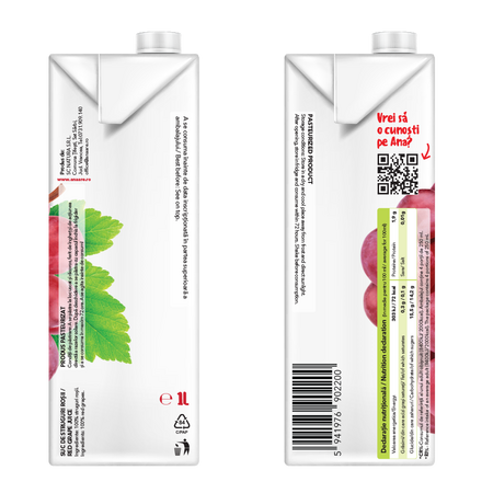 Suc de struguri rosii, 1L, Ana Are 616756