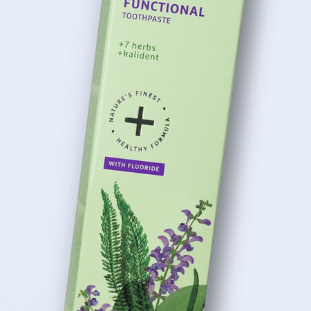 Pasta de dinti multifunctionala cu extract de 7 plante si Kalident, 100 ml, Ecodenta 560395