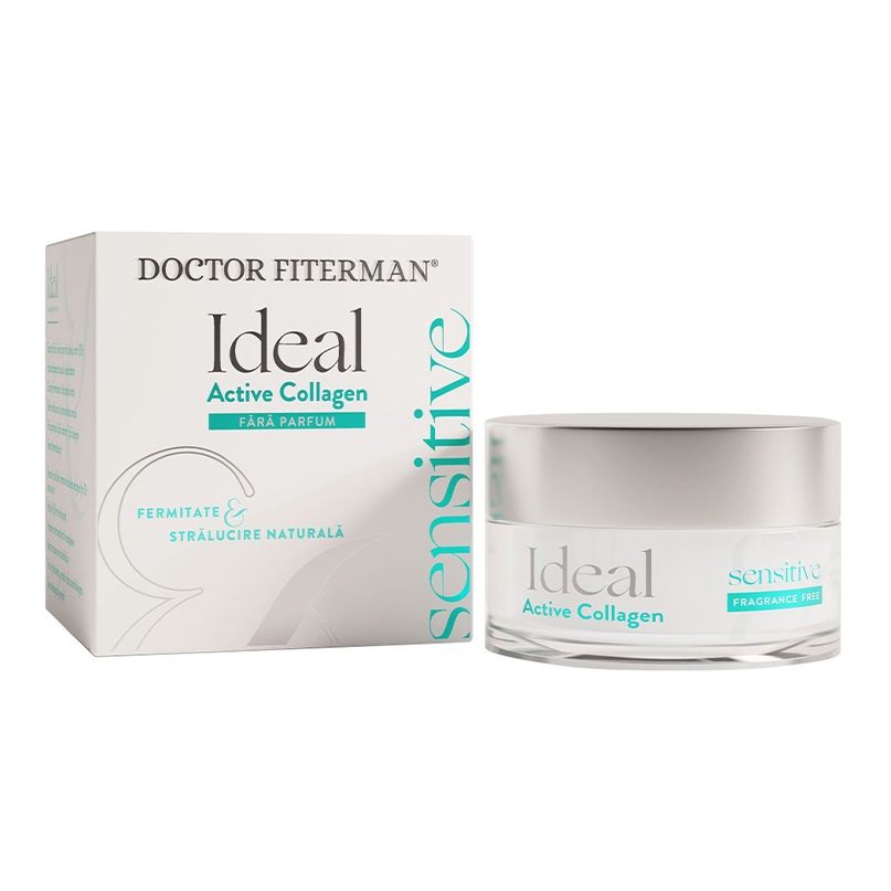 Crema de zi 30+ Ideal Sensitive Active Collagen, 50 ml, Doctor Fiterman