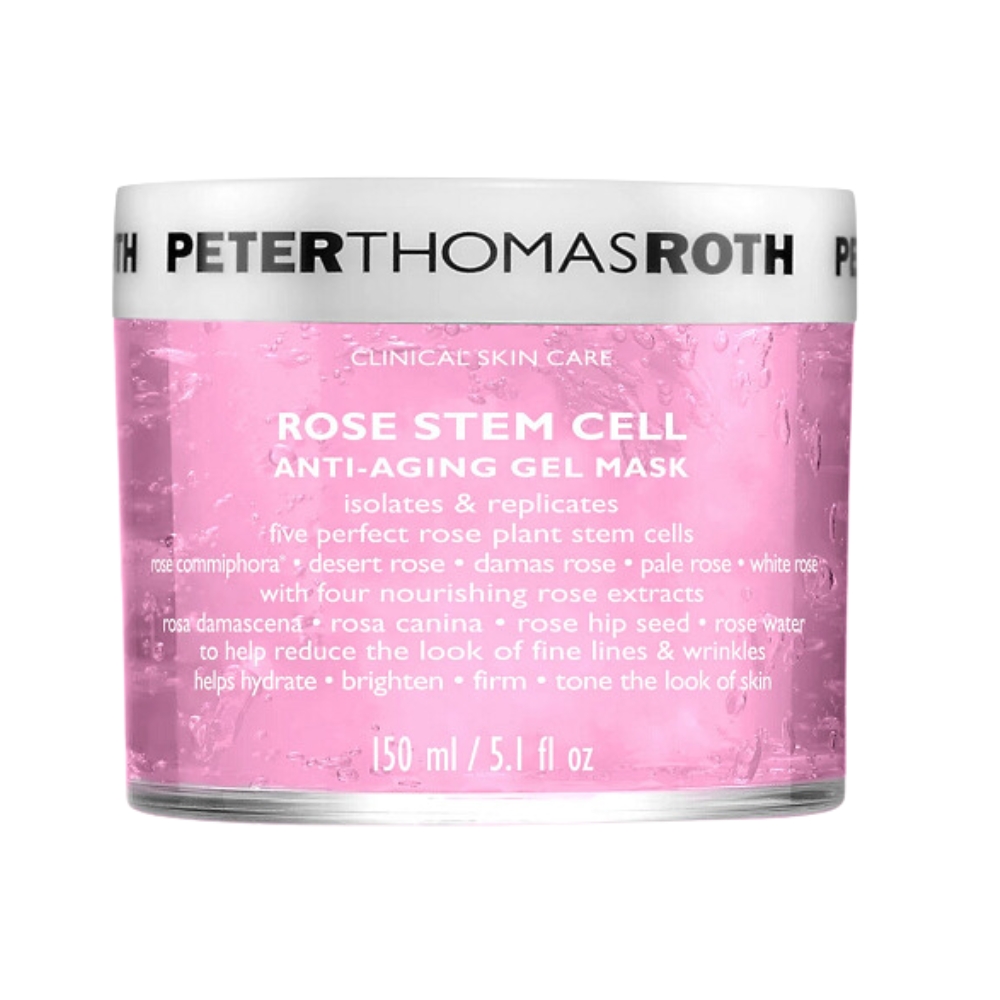 Masca gel pentru fata Rose Stem Cell Anti-Aging Gel Mask, 150 ml, Peter Thomas Roth