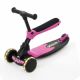 Trotineta 2 in 1 Skootie, 1-5 ani, Neon Pink, Hauck 560525