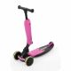 Trotineta 2 in 1 Skootie, 1-5 ani, Neon Pink, Hauck 560524