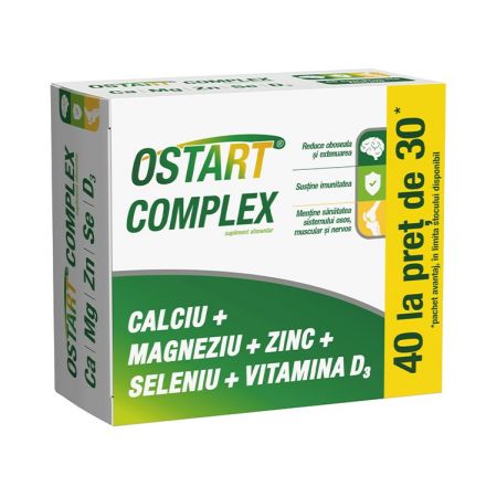 Ostart Complex Ca + Mg + Zn + Se + D3