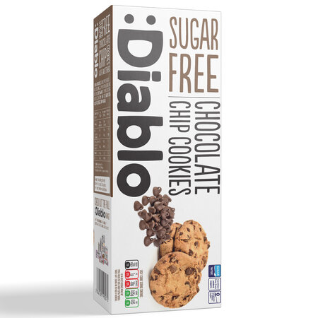 Biscuiti fara zahar cu bucatele de ciocolata Diablo