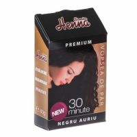 Vopsea de par Sonia Henna, negru auriu, 60g, Kian Cosmetics