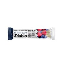 Baton fara zahar adaugat din cereale, fructe de padure si invelis de iaurt, 30 g, Diablo