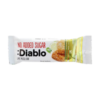 Baton fara zahar adaugat cu musli si lime, 30 g, Diablo