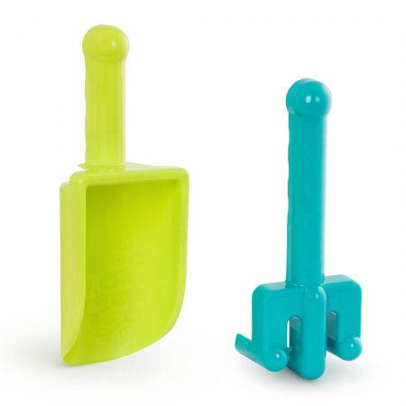 Grebla si lopatica pentru nisip, 18 luni+, B.Toys 560651