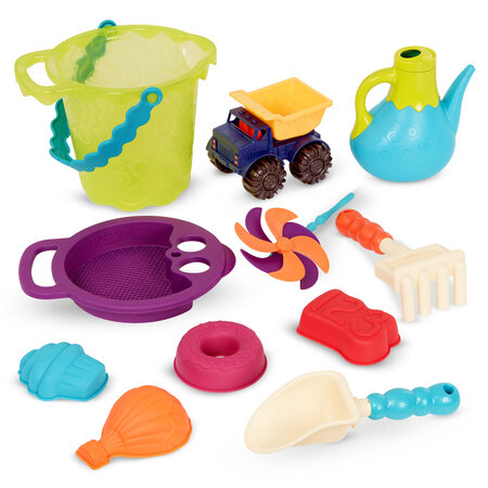 Set jucarii de nisip, 18 luni+, B.Toys 560661