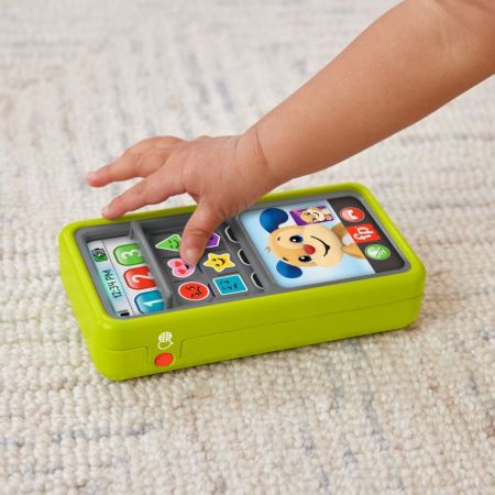 Smartphone interactiv 2in1 in Limba Romana, 9-36 luni, Fisher Price 560739