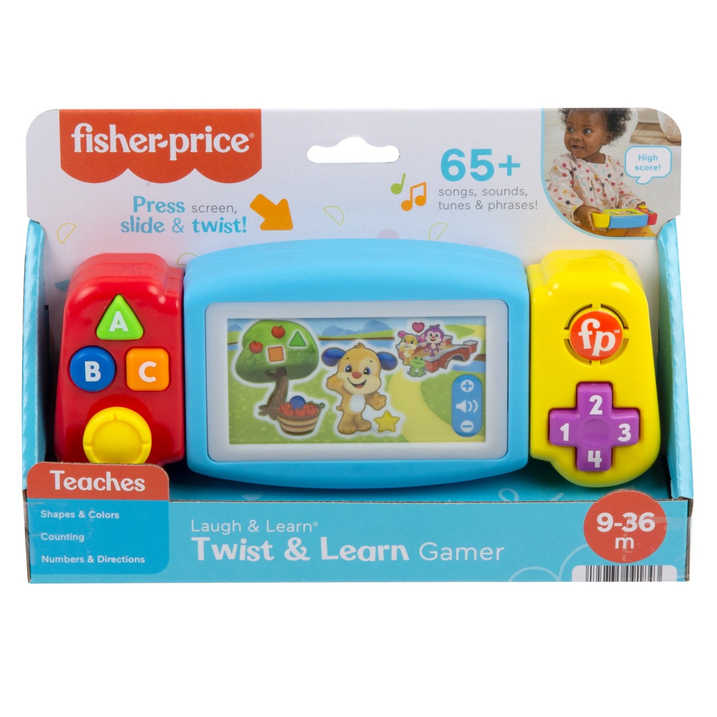 Laugh & Learn consola bebe in Limba Romana, + 9 luni, Fisher Price