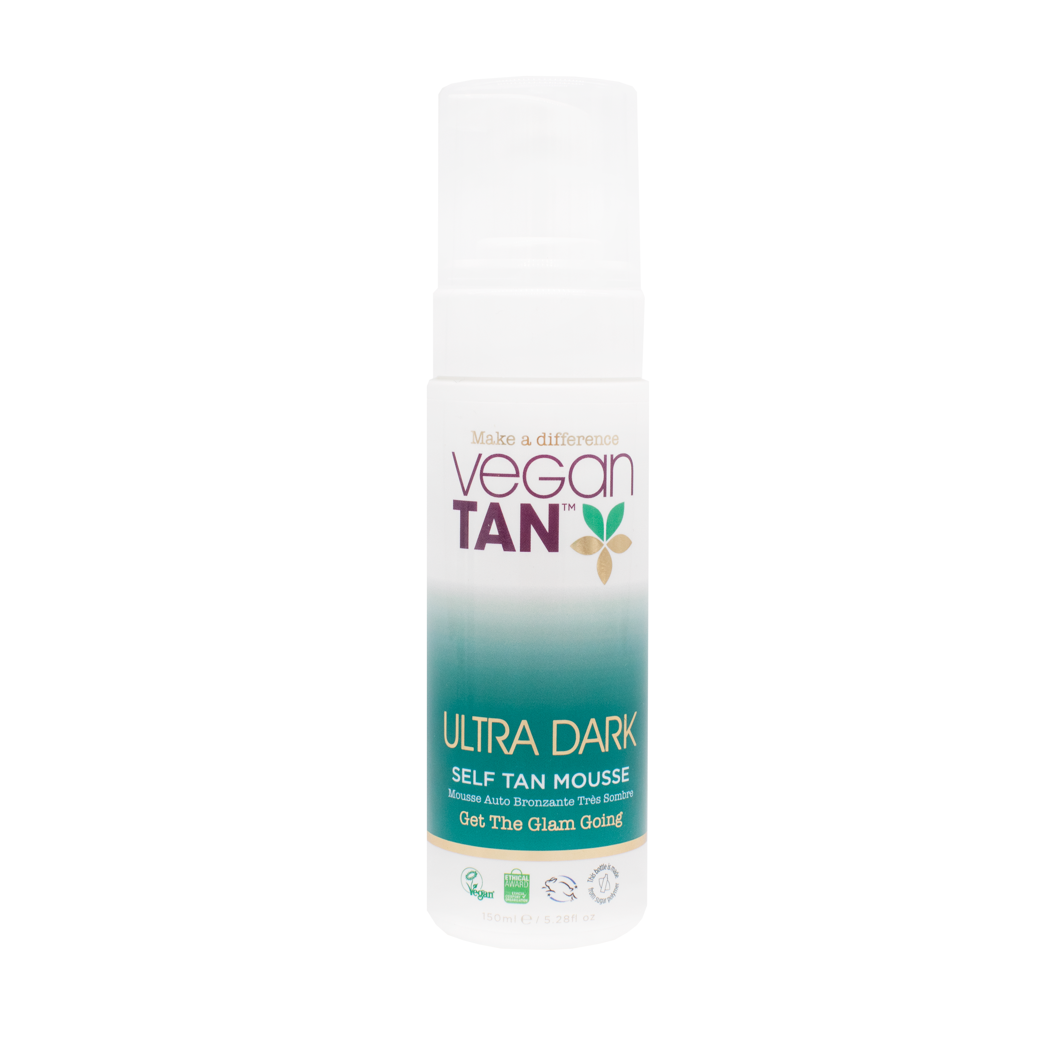 Spuma autobronzanta Ultra Dark, 150 ml, Vegantan