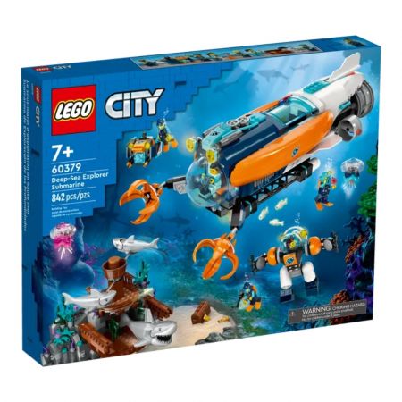 Submarin de explorare la mare adancime Lego City 60379