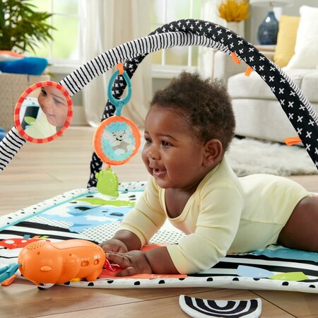 Saltea muzicala 3 in 1 cu centru de activitati, 0 luni+, Fisher Price 560904