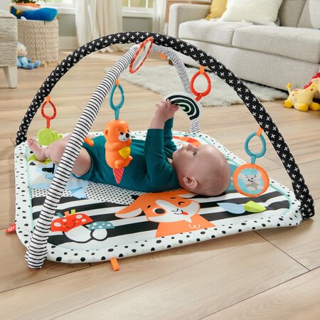 Saltea muzicala 3 in 1 cu centru de activitati, 0 luni+, Fisher Price 560903