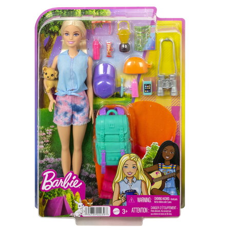 Papusa Barbie Malibu cu accesorii, +3 ani, Barbie 561314