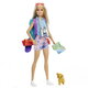 Papusa Barbie Malibu cu accesorii, +3 ani, Barbie 561315