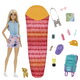 Papusa Barbie Malibu cu accesorii, +3 ani, Barbie 561316