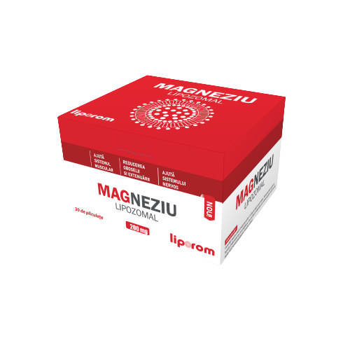 Magneziu lipozomal, 30 plicuri, Liporom