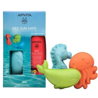 Pachet Spray copii SPF50 200 ml & jucarii pentru plaja Bee Sun Safe, Apivita