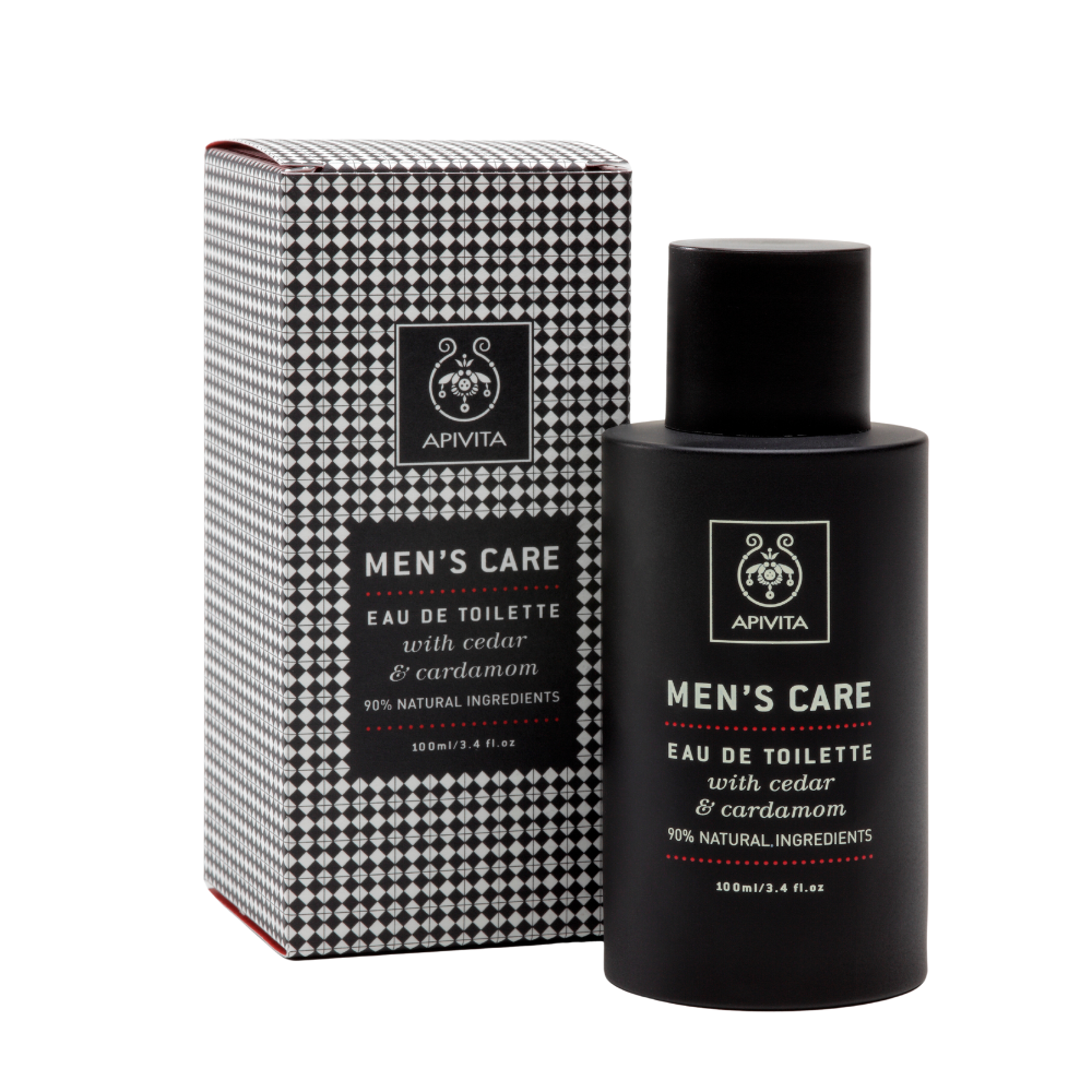 Apa de toaleta Men’s Care, 100 ml, Apivita