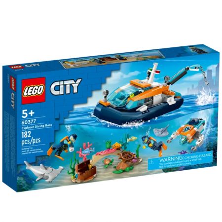 Barca pentru scufundari de explorare Lego City 60377 Lego