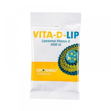 Vitamina D lipozomala, 4000UI, 30 plicuri, Liposhell 746949